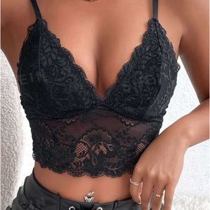 Small black shein top